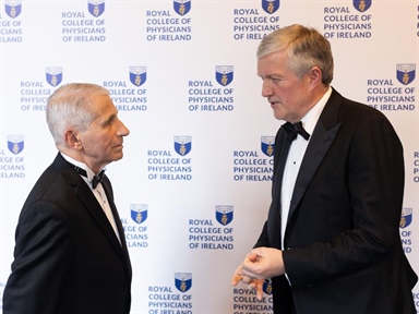 Royal College of Physicians of Ireland Awards Dr Anthony Fauci Prestigious Stearne Medal for Outstanding Contribution to Public Health