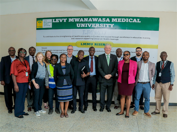Irish health care delegation visits Zambia