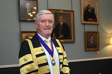 Dr Diarmuid O’Shea takes up office as President of the Royal College of Physicians of Ireland