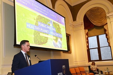 Ways to sustainably achieve a healthier planet and healthier population explored at public meeting