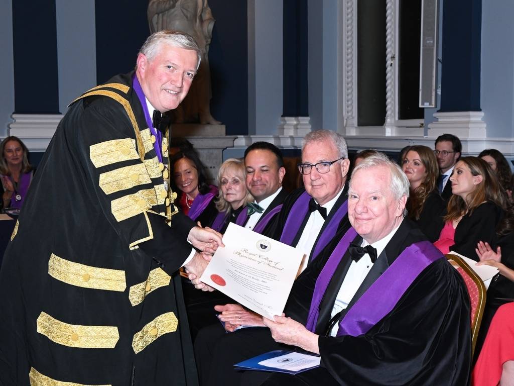 Richard Reilly Faculty of Paediatrics welcomes three Honorary Fellows of RCPI
