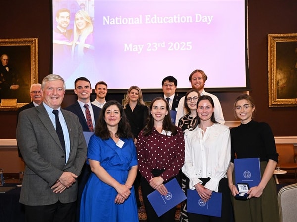 Winners at RCPI Trainee Awards 2025